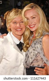 Ellen DeGeneres And Portia De Rossi At The 34th Annual Daytime Emmy Awards. Kodak Theater, Hollywood, CA. 06-15-07