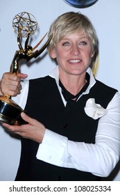 Ellen DeGeneres  in the press room at the 35th Annual Daytime Emmy Awards. Kodak Theatre, Hollywood, CA. 06-20-08