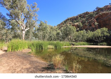 Ellery Creek Big Hole In West Mac Donnell Range, Australia