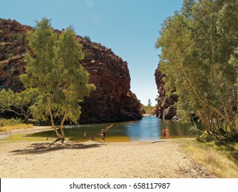 Ellery Creek Big Hole West Mac Donnell Rangers NP, Alice Springs,  Central Australia.