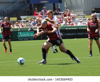 Ellie Carpenter Defender For The Portland Thorns At Providence Park In Portland,OR/USA July 14,2019.