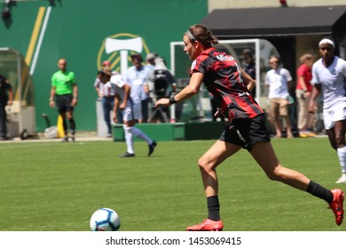 Ellie Carpenter Defender For The Portland Thorns At Providence Park In Portland,OR/USA July 14,2019.