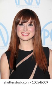 Ellie Kemper At The 23rd Annual Producers Guild Awards, Beverly Hilton, Beverly Hills, CA 01-21-12