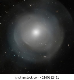 Elliptical Galaxy NGC 474 in the constellation Pisces. Elements of this picture furnished by NASA