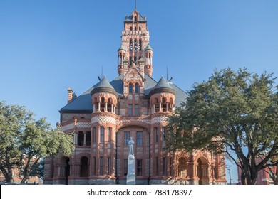 Ellis County Courthouse In Waxachachie Texas