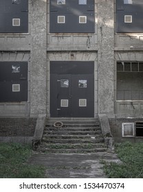 Ellis Island Abandoned Hospital Exterior