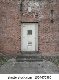 Ellis Island Abandoned Hospital Exterior