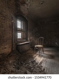 Ellis Island abandoned hospital interior