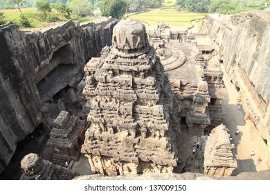 Ellora Cave Style Of Hindu Worship Place