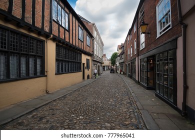 Elm Hill In Norwich