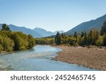 The Elwha River in Olympic National Park, Washington State, USA