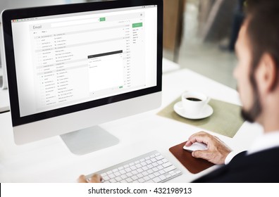 Email Correspondence Mail Message Concept