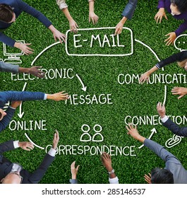 Email Data Content Internet Communication Messaging Concept