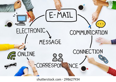 Email Data Content Internet Communication Messaging Concept