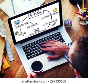 Email Data Content Internet Communication Messaging Concept