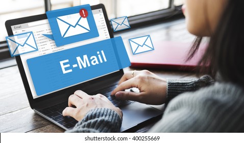 Email Inbox Electronic Communication Graphics Concept - Shutterstock ID 400255669