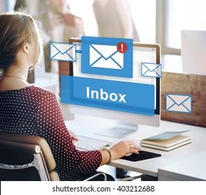 Email Inbox Electronic Communication Graphics Concept