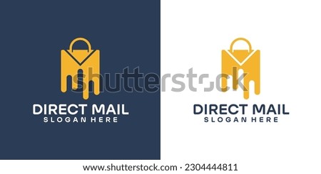 email letter logotype for online delivery