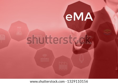 eMarketing Association - business and technology  concept