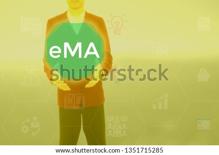 eMarketing Association - business and technology  concept