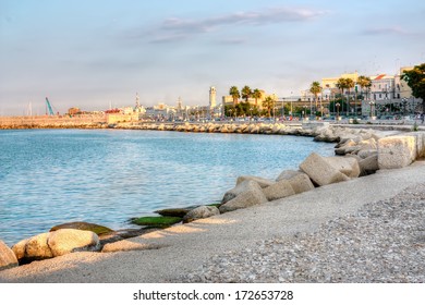 Embankment Of Bari Italy Horisontal Hdr