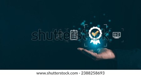 Embark on a journey of efficient virtual shopping as a businessman's hands meticulously select high-quality products with stringent standards and unparalleled after-sales service.