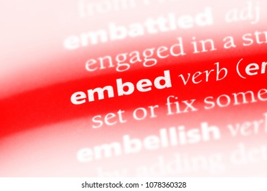 Embed Word In A Dictionary. Embed Concept