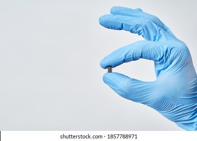 Embedding The Chip Under Human Skin, Microcontroller Implanting NFC Technology.