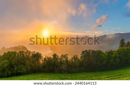 Similar – Image, Stock Photo Verdant coastline on São Tomé’s east coast