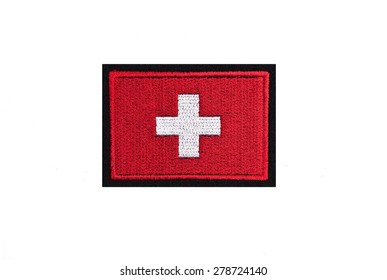 Embroidered Switzerland Badge