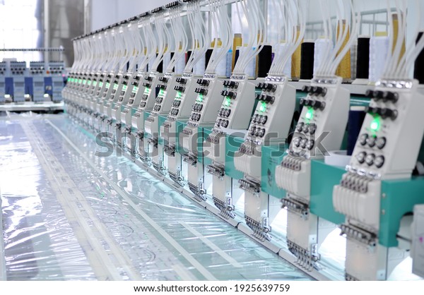 Embroidery equipment in china\
factory