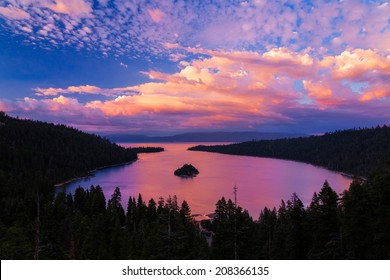 Emerald Bay Sunset, Lake Tahoe