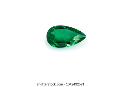 Emerald And Gemstone Shape Pear Or Tear 