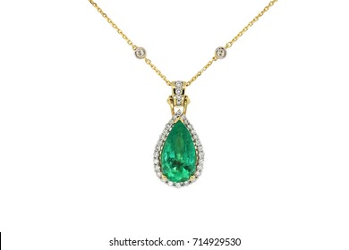 Emerald Necklace Gemstone