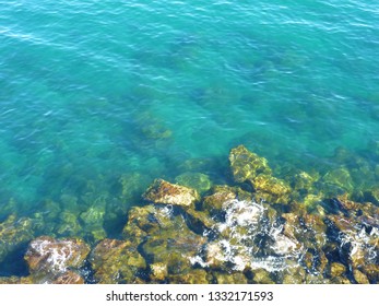 Emerald sea in Ischia