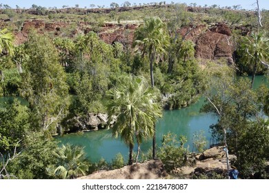 The Emerald Waters And Lush Vegetation Of Lawn Hill Gorge Form A Beautiful Oasis In The Outback