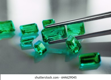 Emeralds and gemstones 