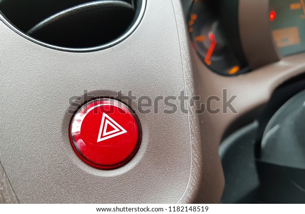 Emergency button on the car
panel.