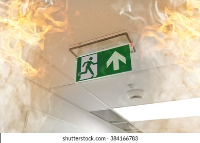 Emergency Exit - Fire In The Office