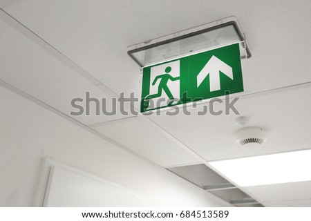 Emergency exit in office