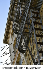 Emergency Fire Stairs In 
Downtown Stockton California