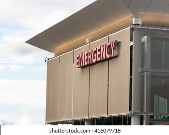 Emergency Medical Center Building Sign Health Care Hospital