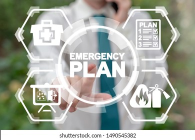 Emergency Preparedness Checklist Plan Business Evacuation Training concept.