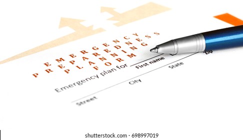 Emergency Preparedness Planning Form