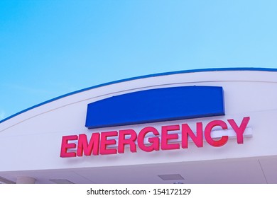 Emergency Room Building Exterior Close Up