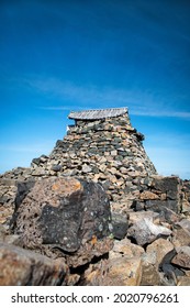 The Emergency Shelter Within The Old Observatory Ruins On The Summit Of Ben Nevis