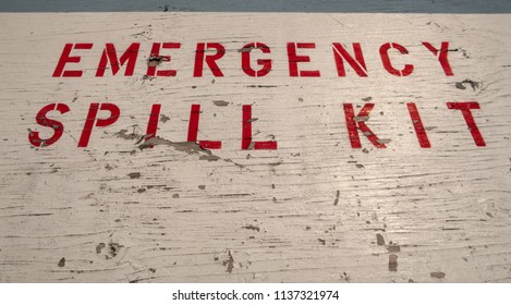 Emergency Spill Kit Sign