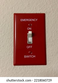 Emergency Switch From Head On, Set To On.