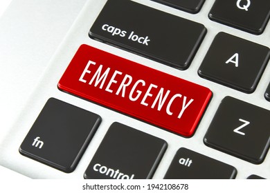 Emergency Word On Computer Keyboard Keys