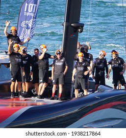 Emirates Team New Zealand Returning To Auckland After Winning The 2021 America’s Cup